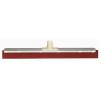 600mm Red Rubber Alum Squeegee c/w Handle