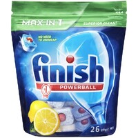 Finish Powerball Max in1 Lemon - 26 Tablets/Pkt