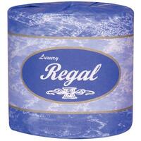Regal Luxury Blue 2 Ply 400 Sheet Toilet Roll 48/Ctn