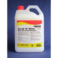 Scrub 'N' Shine - Low-Foaming Floor Detergent 5Lt