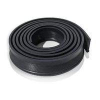 Wagtail Black Rubber 2.8m