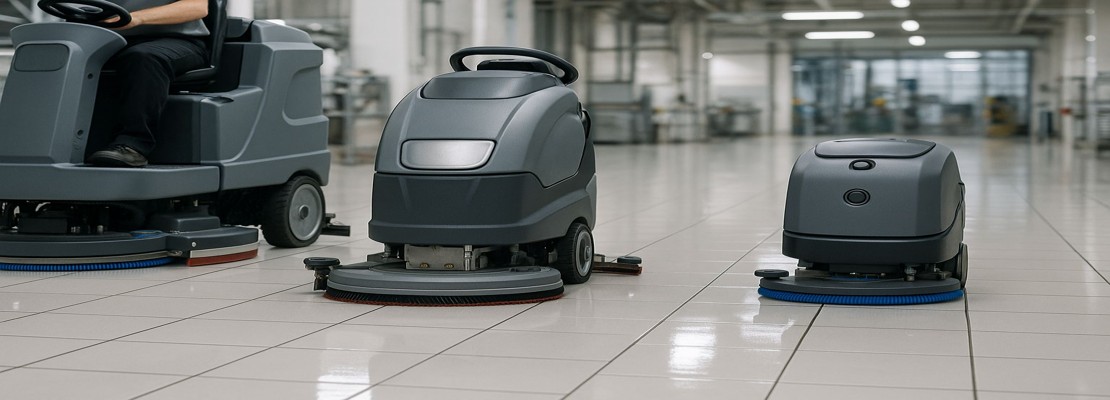 The Evolution of Floor Scrubbers: From Manual Cleaning to Smart Automation
