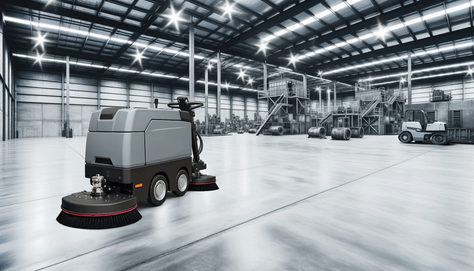 Choosing the Perfect Heavy-Duty Battery Scrubber for Large Industrial Areas