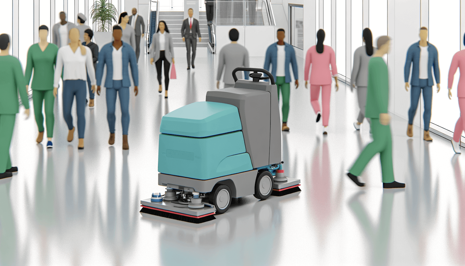 How Commercial Scrubbers Improve Hygiene Standards in High-Traffic Areas