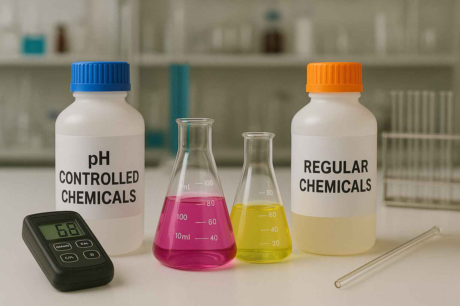 Understanding pH Controlled Chemicals vs. Regular Chemicals: Key Differences