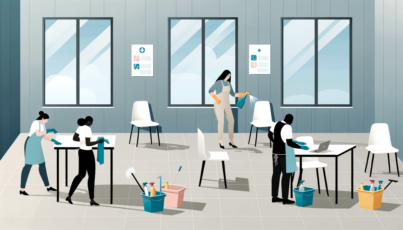 How to Effectively Clean and Disinfect Office Spaces with Commercial Cleaning Chemicals