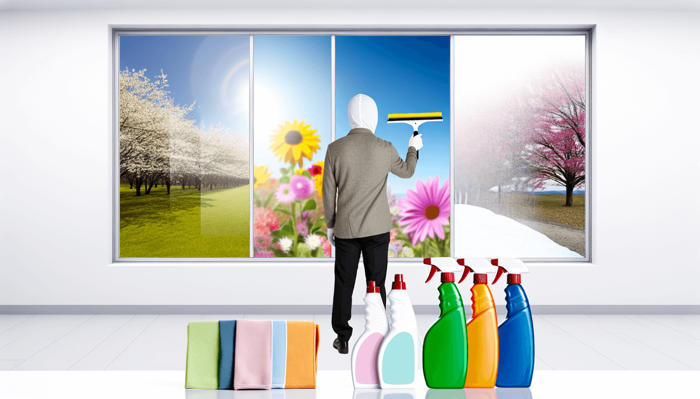 Best Practices for Cleaning Windows in Different Seasons: A Guide for Glass Window Cleaners